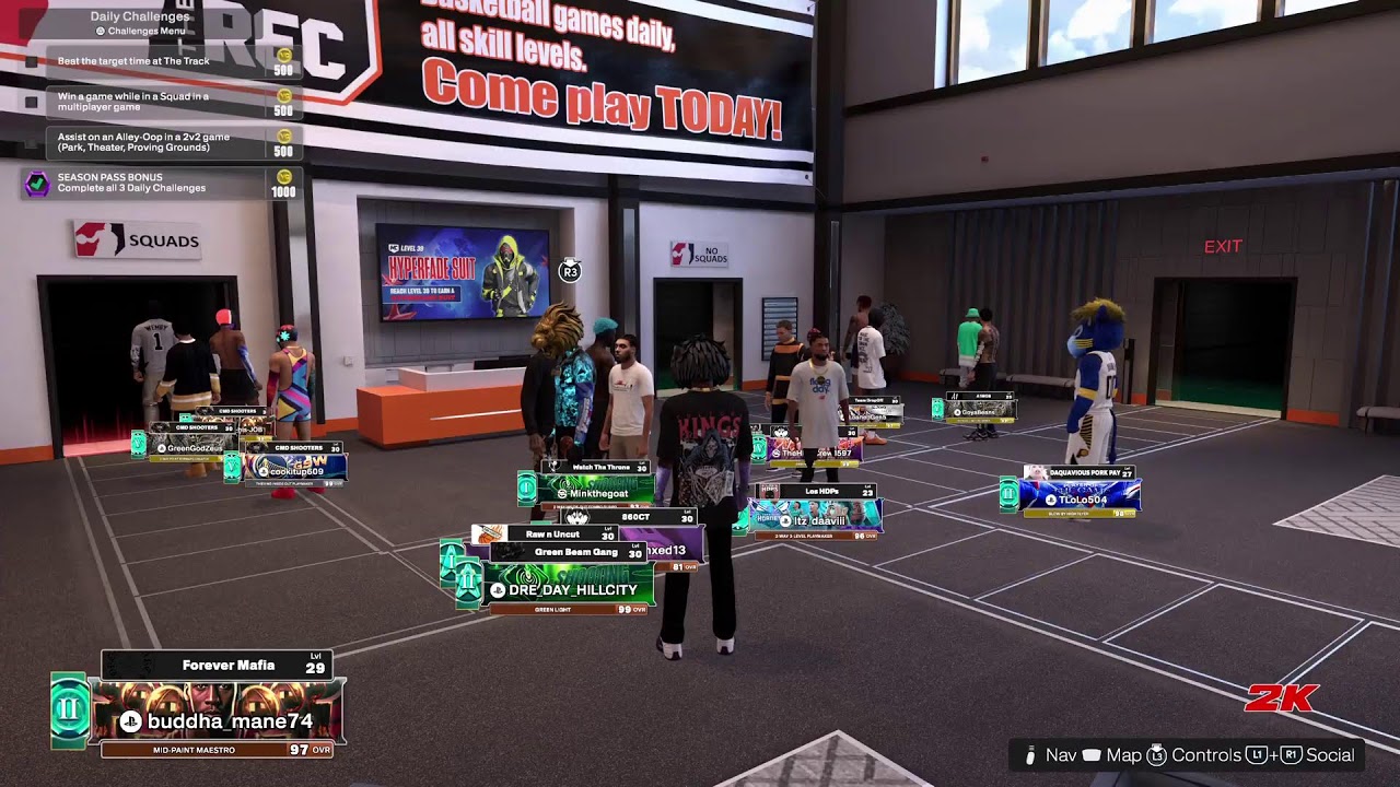 Can it be done CASUAL TO HALL OF FAME w/randoms NBA 2K26 Season 4 open lobby