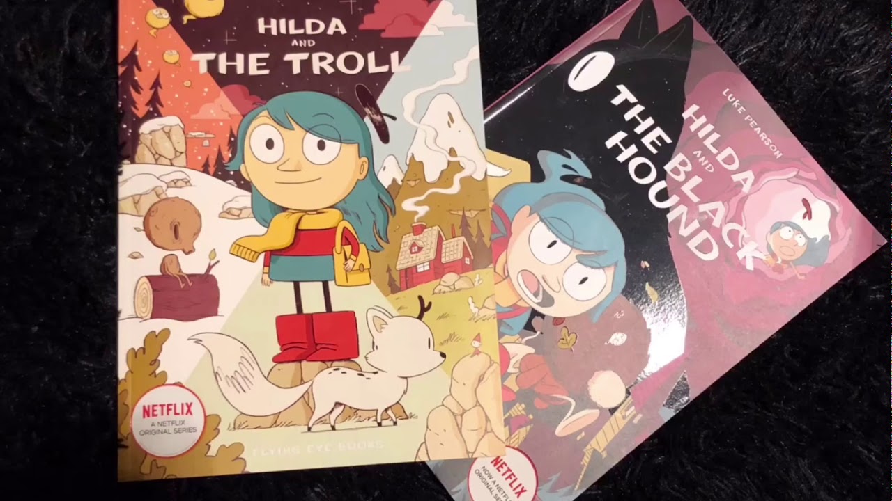 Hilda Comic Book | BOOK REVIEW | Hilda and the Troll | Hilda and the Black Hound