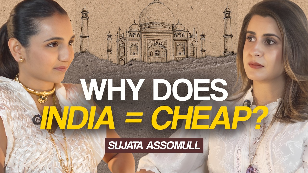 Why Indian FASHION Isn&rsquo;t Considered LUXURY &mdash; The Real Truth | Sujata Assomull | Masoom Minawala Show