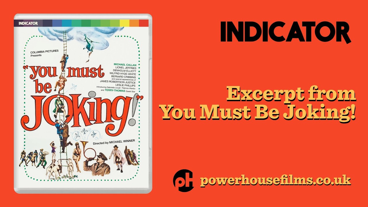 YOU MUST BE JOKING! (Michael Winner, 1965, 100 mins) excerpt from new Limited Edition Blu-ray