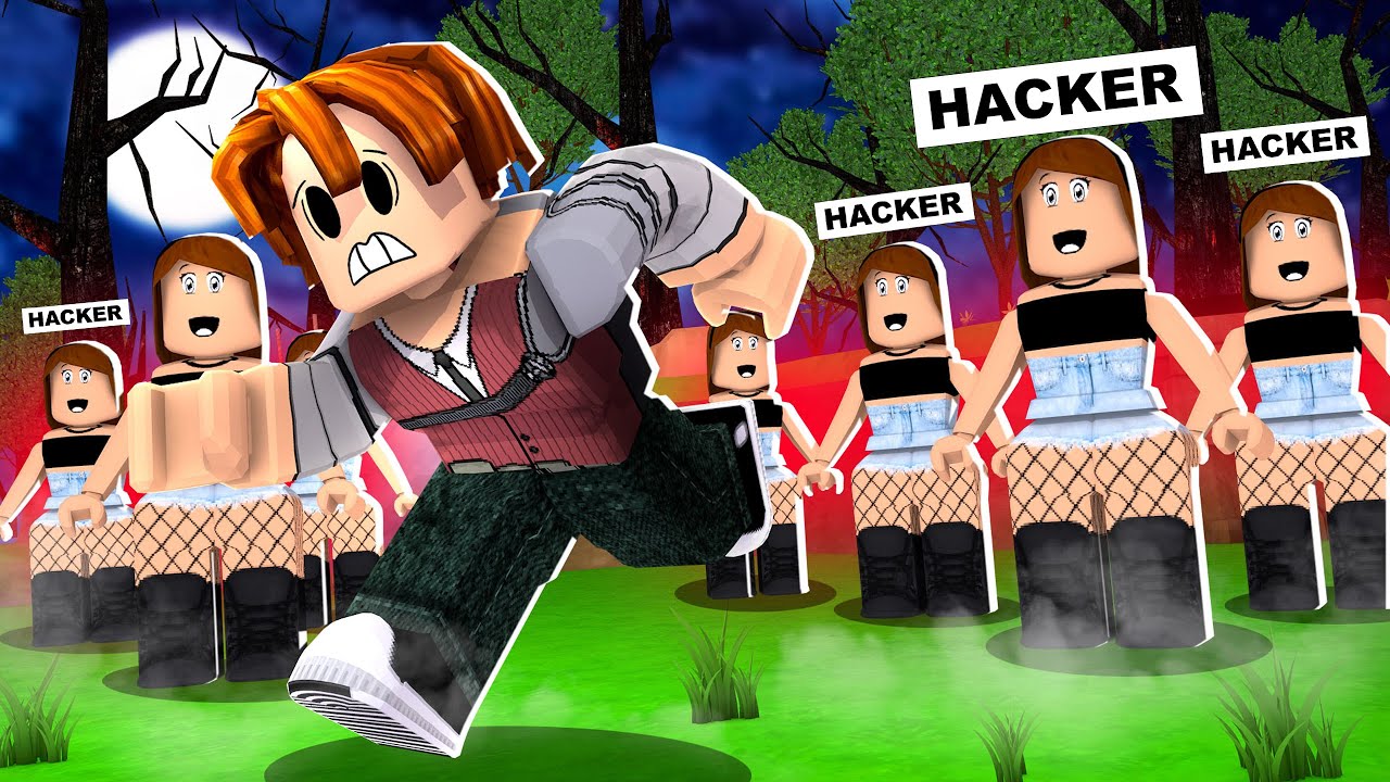 ESSA GAROTA ME PERSEGUE no Roblox