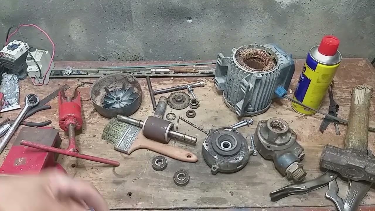 ¡AQUI VAMOS RESTAURAR¡.Y aprender a reparar una vieja bomba de agua.(QUE TIENE PROBLEMA DE SUCCIÓN)