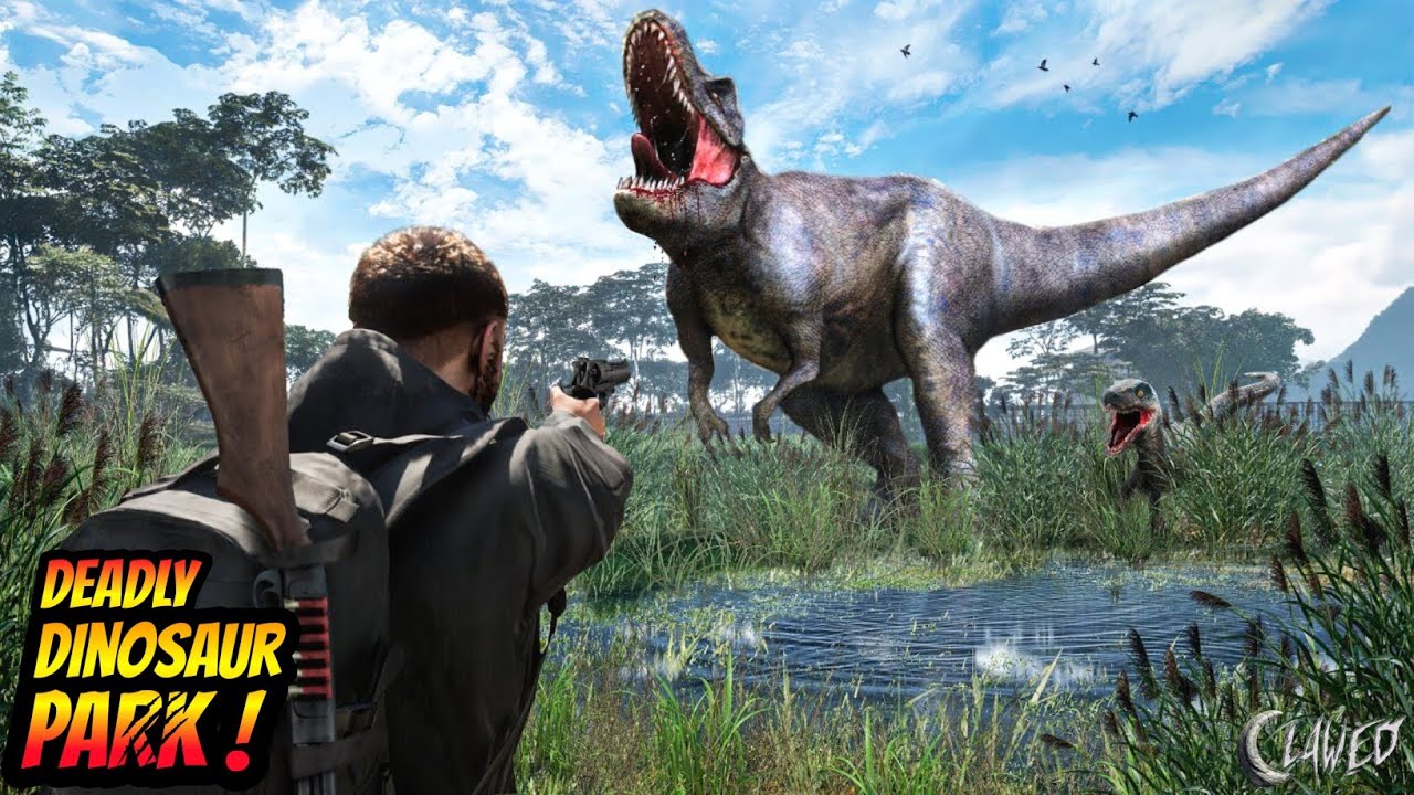 Visiting JURASSIC PARK With DEADLY DINOSAUR'S ! - Clawed Gameplay 