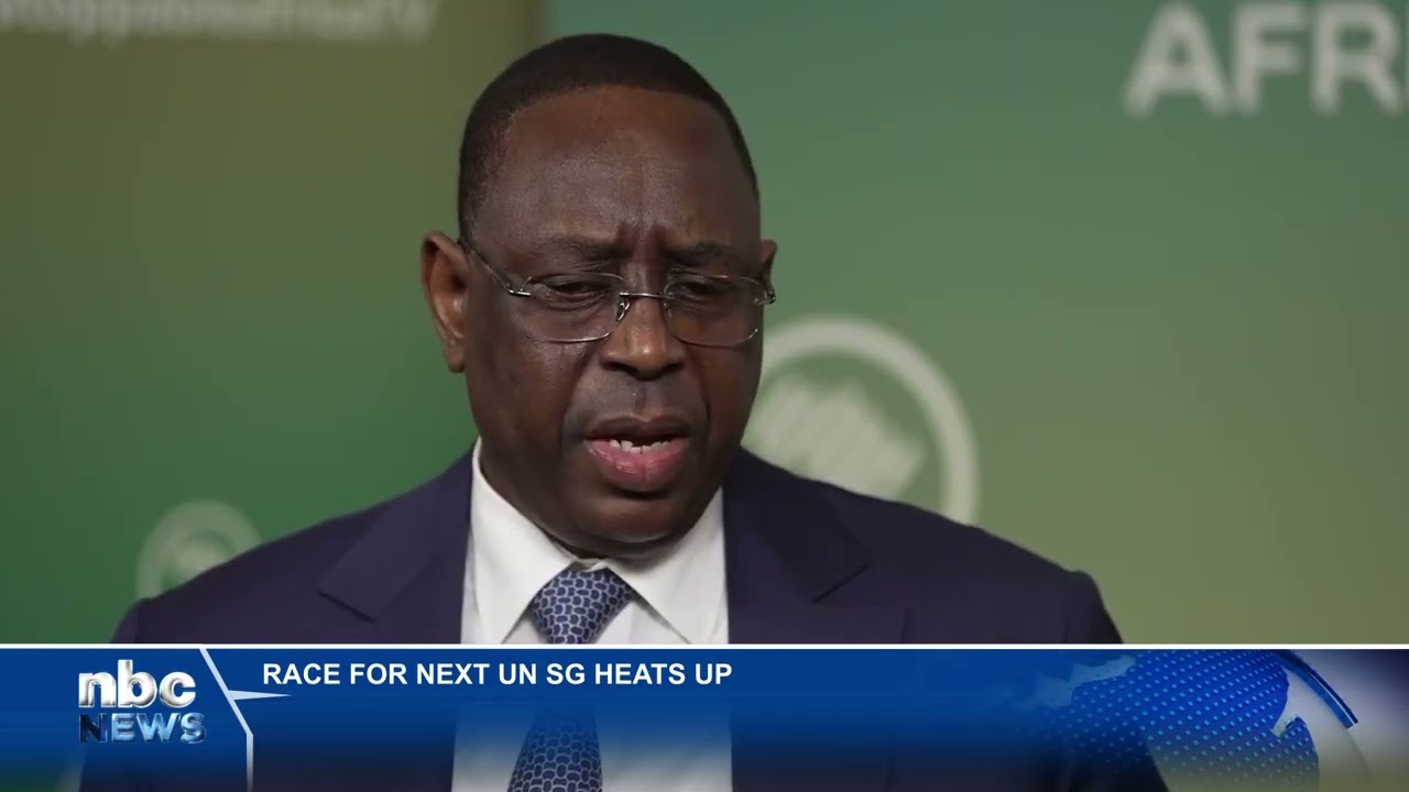 RACE FOR NEXT UN SECRETARY-GENERAL OFFICIALLY UNDERWAY - nbc