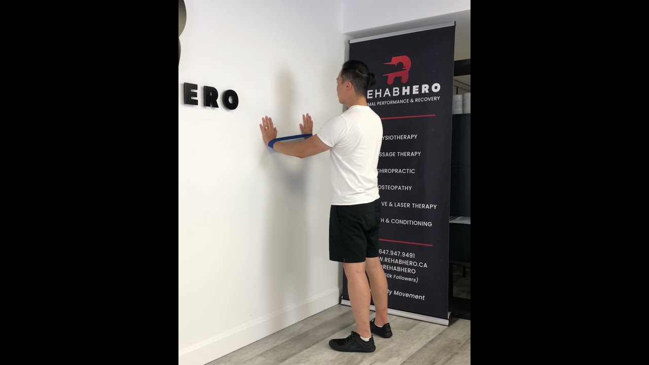 Wax On Wax Off - Scapular Winging Stability Exercise