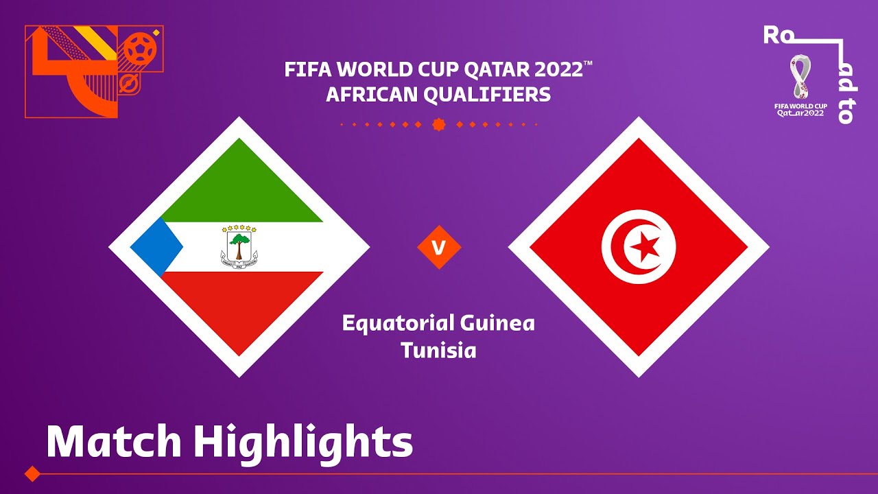 Equatorial Guinea v Tunisia | FIFA World Cup Qatar 2022 Qualifier | Match Highlights