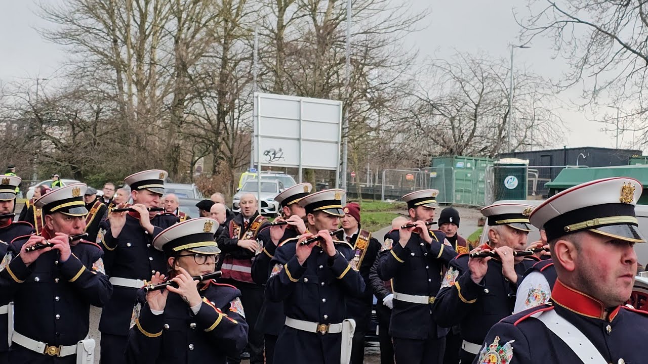 Heirs of Cromwell Flute band - Partick Murray club ABOD 24thJan 2026