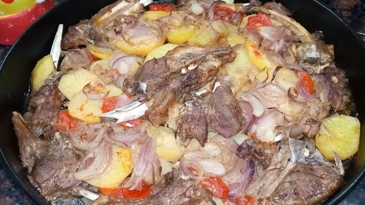 صينيه بطاطس بالريش الضانى تحفه