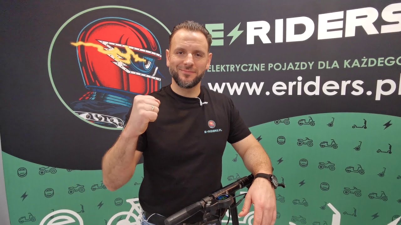 E⚡R odcinek 2 - używana e-hulajnoga LANGFEITE L8S ( EcoRider L8A / Shift Seven L8 )