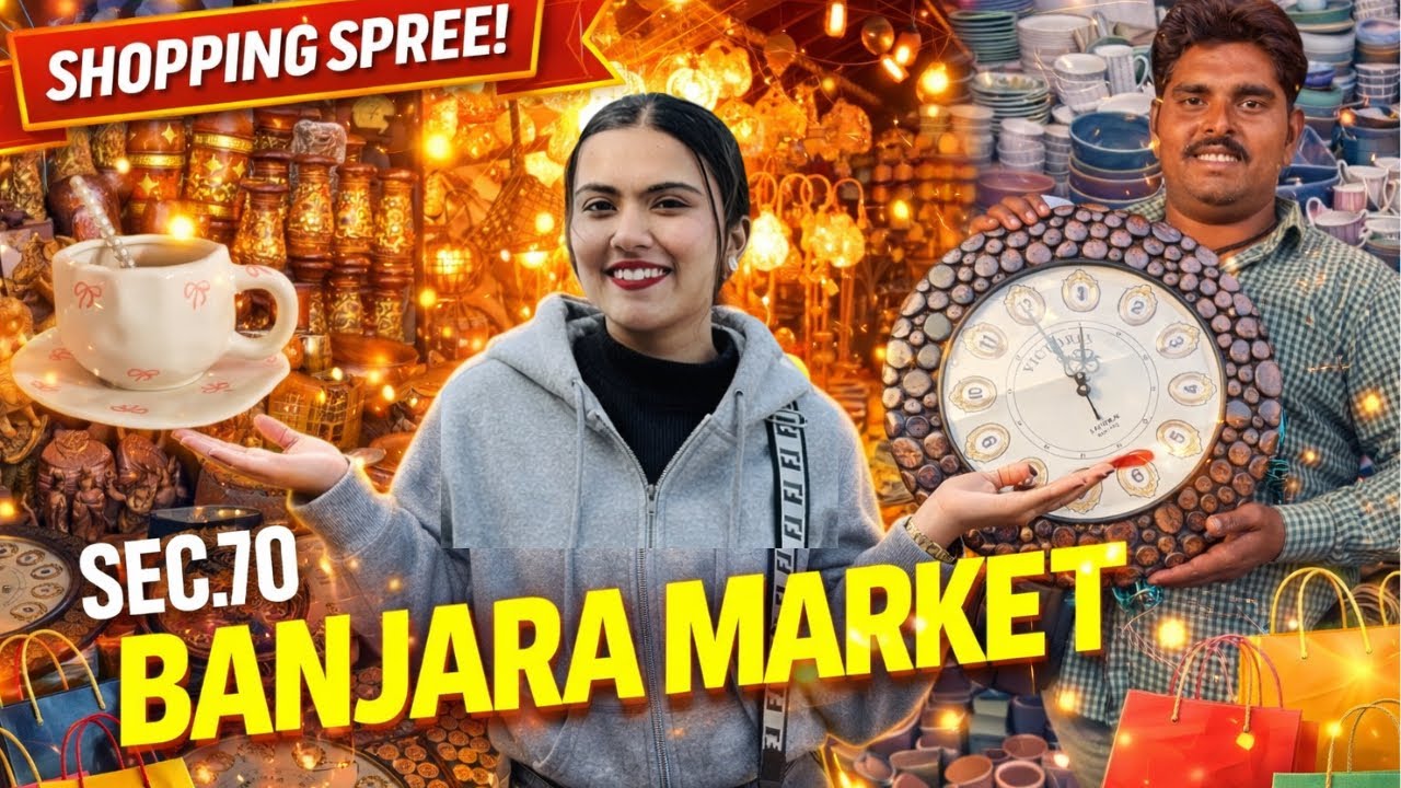 😍Old Banjara market, Sector 70📍latest collection😍❤️| home decor🏡| Crockery🍽️| #banjaramarketgurgaon 