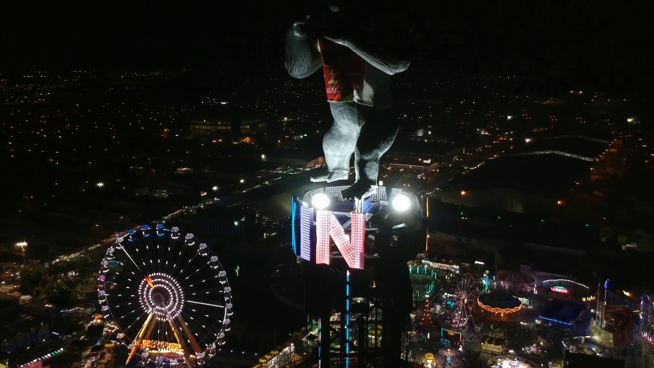 Feria de San Luis Potos&iacute; FENAPO  desde las alturas DJI spark