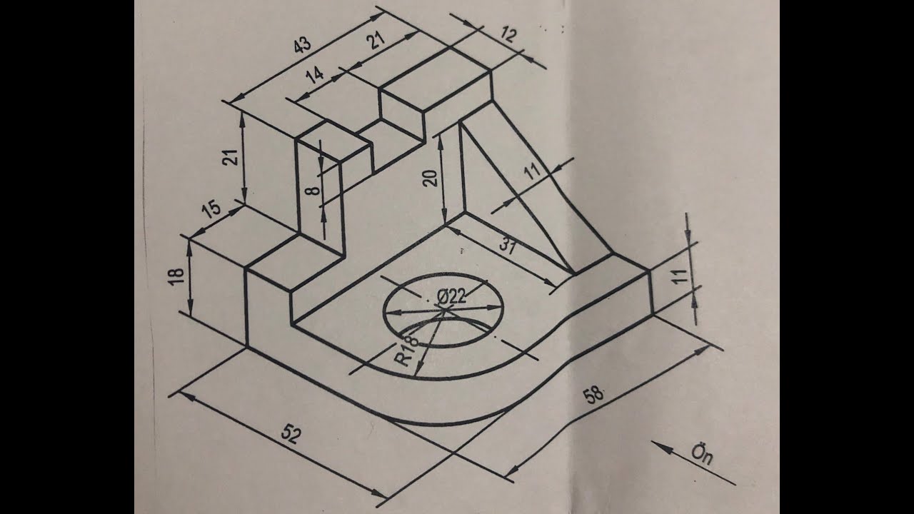 Teknik Resim-Görünüş çıkarma-1