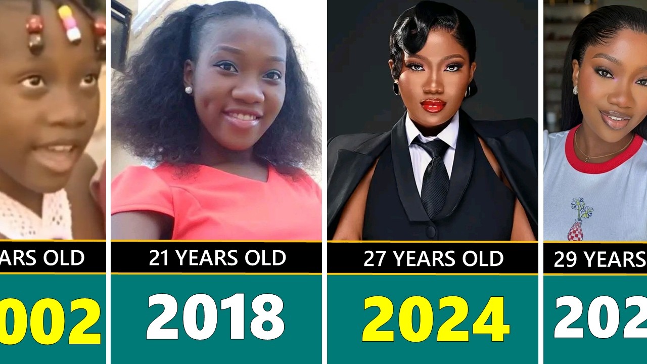 Chinenye Nnebe Transformation From 0 To 29 Years Old (1997 – 2026)