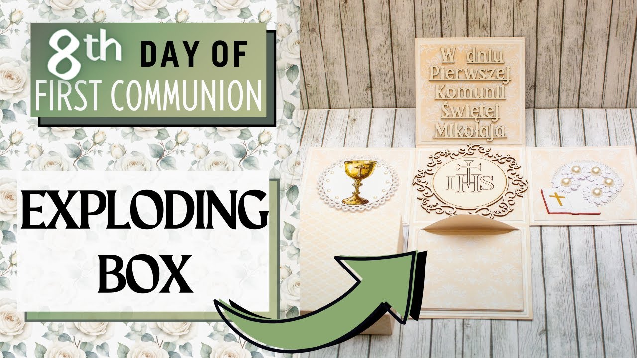 SUPER EASY First Holy Communion BOX Tutorial