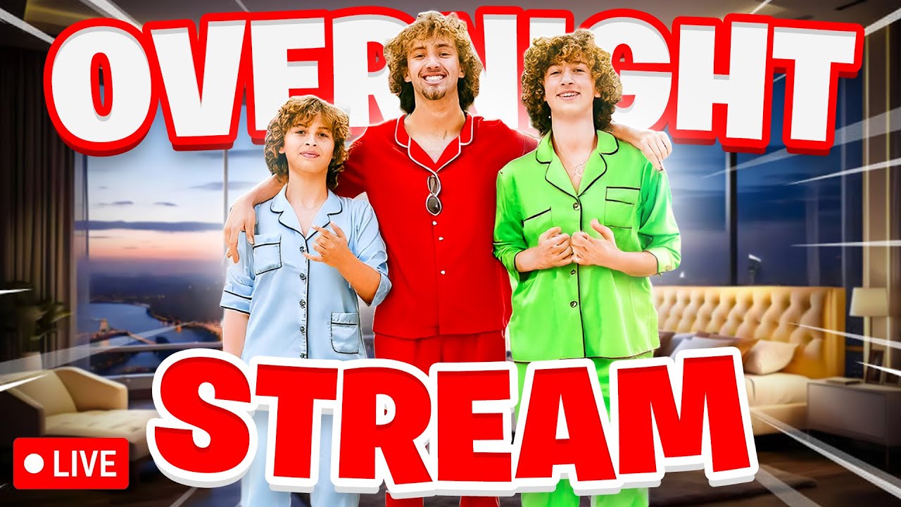 BEST MOMENTS FROM NELSON NOAH AND NILES OVERNIGHT LIVE STREAM
