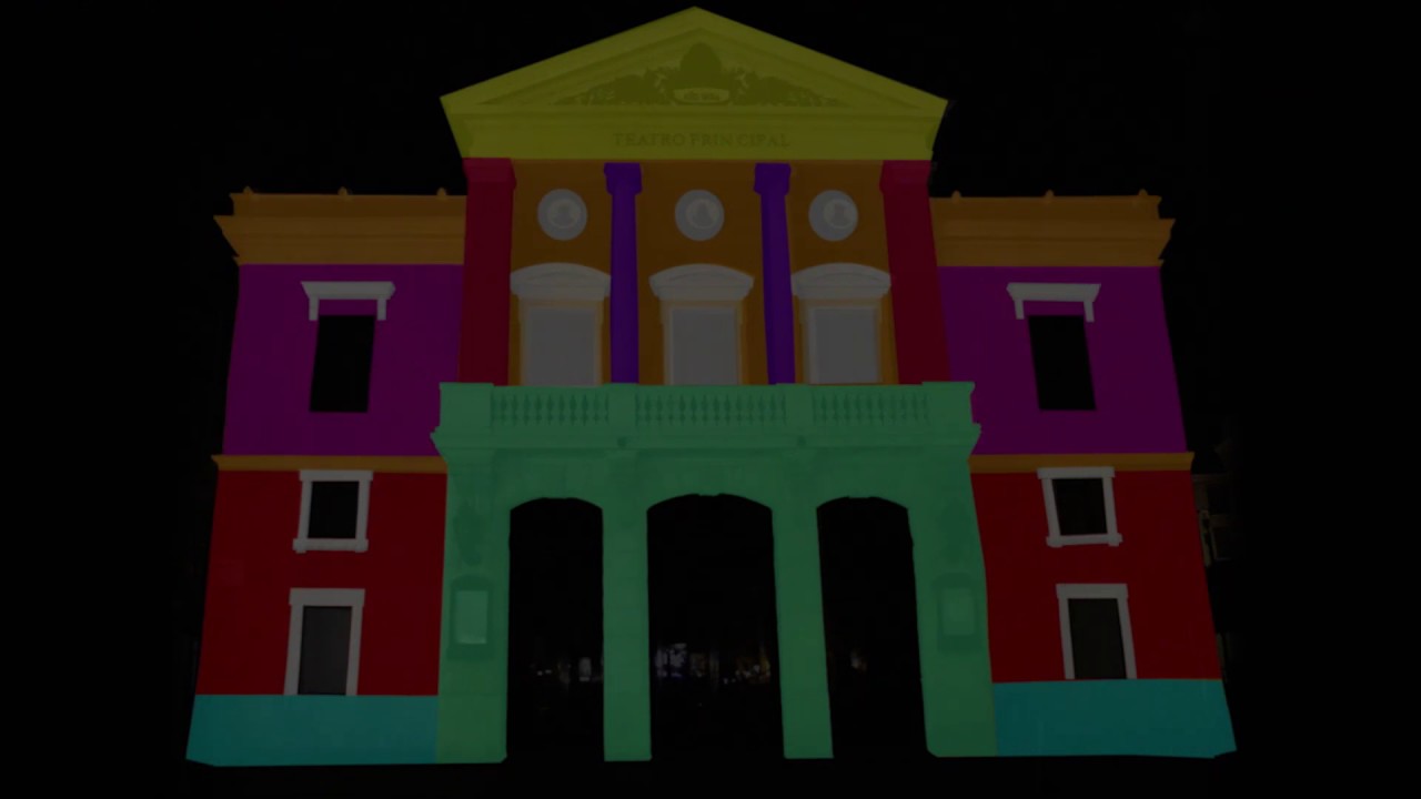 VIDEOMAPPING: 125 ANYS D´HISTORIES AL TEATRE PRINCIPAL