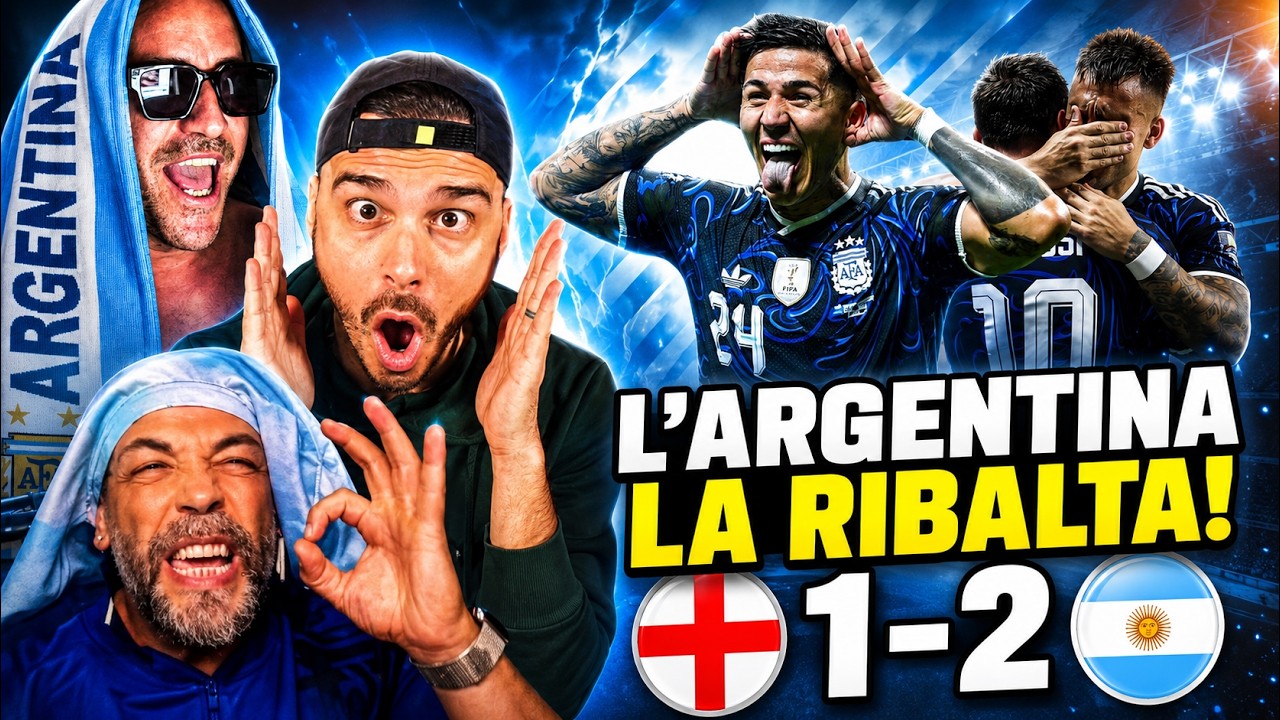 ARGENTINA IN FINALEEEEE! MESSI MAGNIFICO! LAUTARO LA CHIUDE! TUCHEL FAI SCHIFO! INGHILTERRA A CASA!!