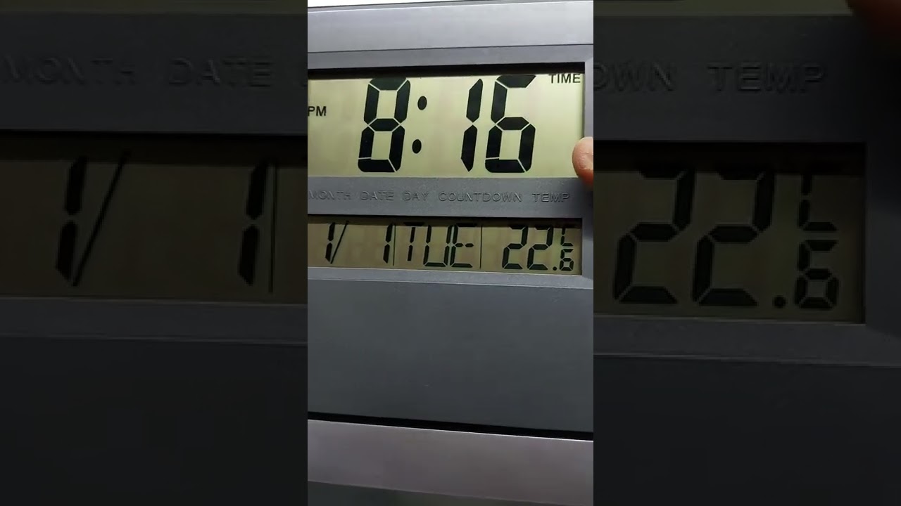 Programar Reloj Mod 8058