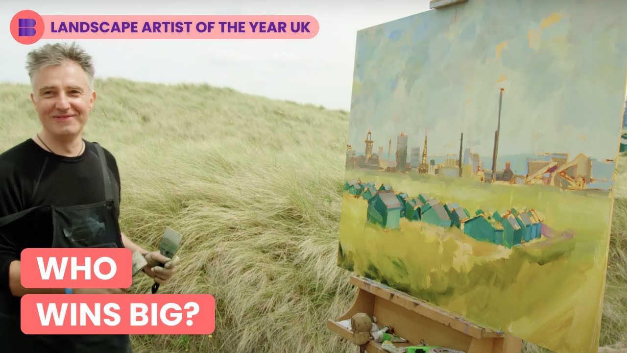 Artist WINS BIG At South Gare | Landscape Artist of the Year UK