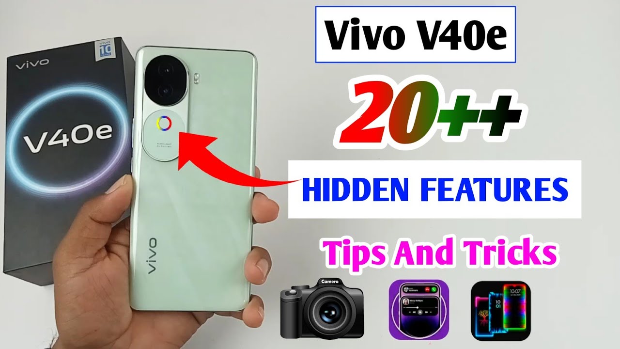 Vivo V40E Top 20 Hidden Features / Vivo V40e Tips and tricks / Best Settings for vivo v40e 5g