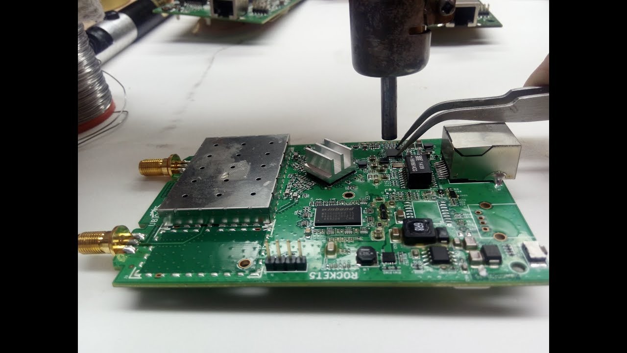 Consertando Rocket M5 com problema de Lan  (resolvido)