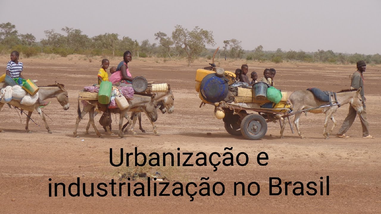 Urbanização e industrialização no Brasil