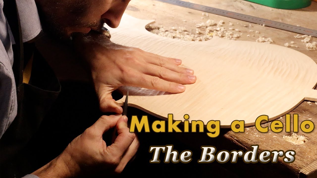 Making a CELLO | The BORDERS - 2025 Giuseppe Guarneri Filius Andreae model