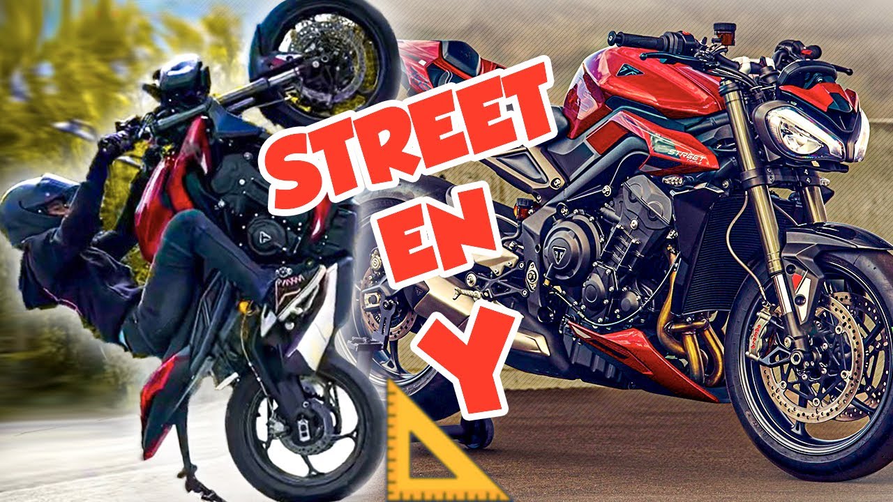 TEST DE LA NOUVELLE 765 TRIUMPH EN STUNT !!