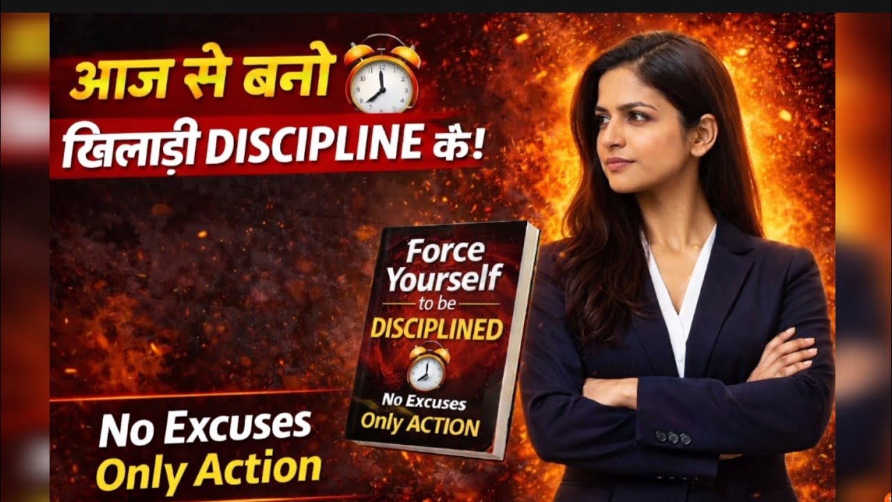 खुद को Discipline में कैसे रखे? | Force Yourself for Discipline | #motivation #inspiration  