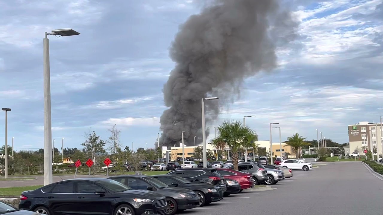 West Melbourne Fireworks Store Fire