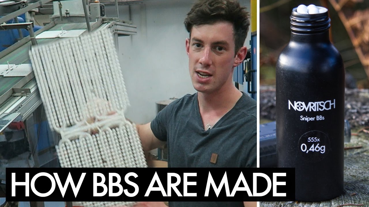 How it's made : AIRSOFT BBS - Novritsch Sniper BBs unveiled