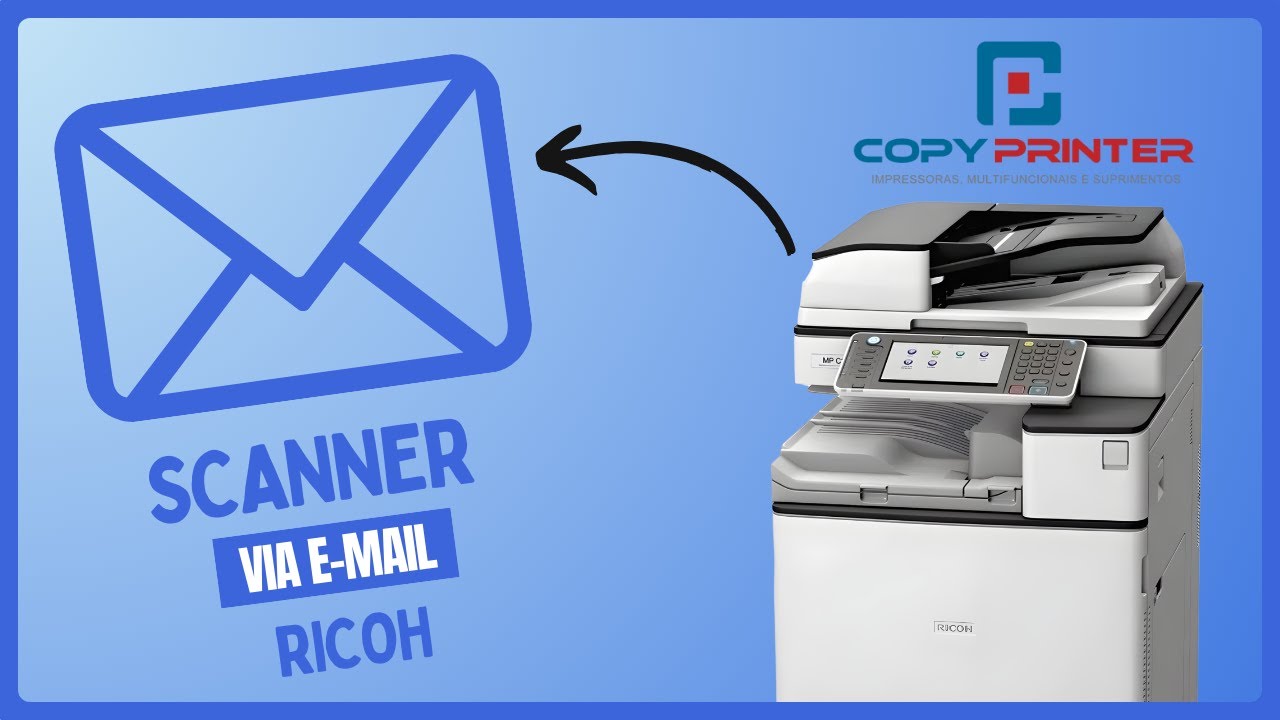 Ricoh MP C2003 | Como Configurar o Scanner Via E-Mail