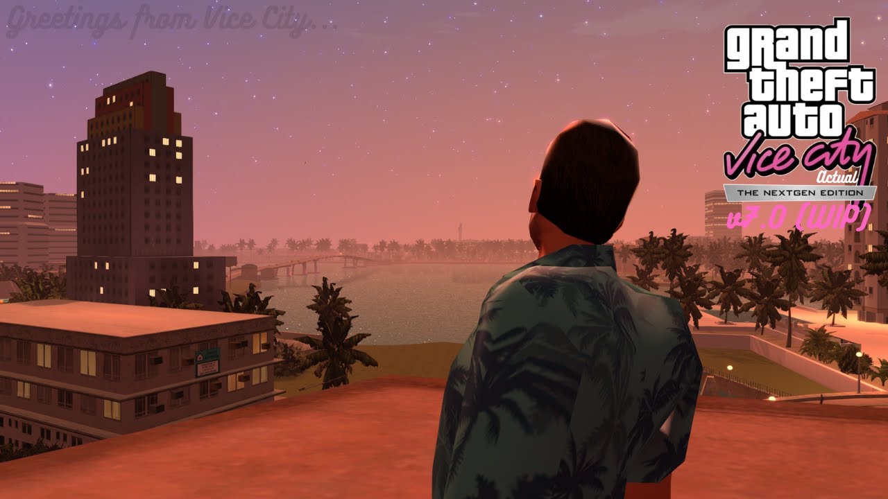 GTA Vice City: The Actual NextGen Edition Modpack Showcase #17 (v7.0 WIP Showcase #9)