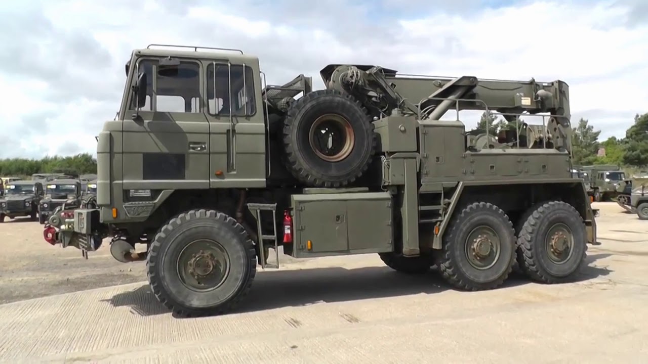 Witham Auctions -  Foden 6x6 Heavy Recovery - April 2012 to August 2016