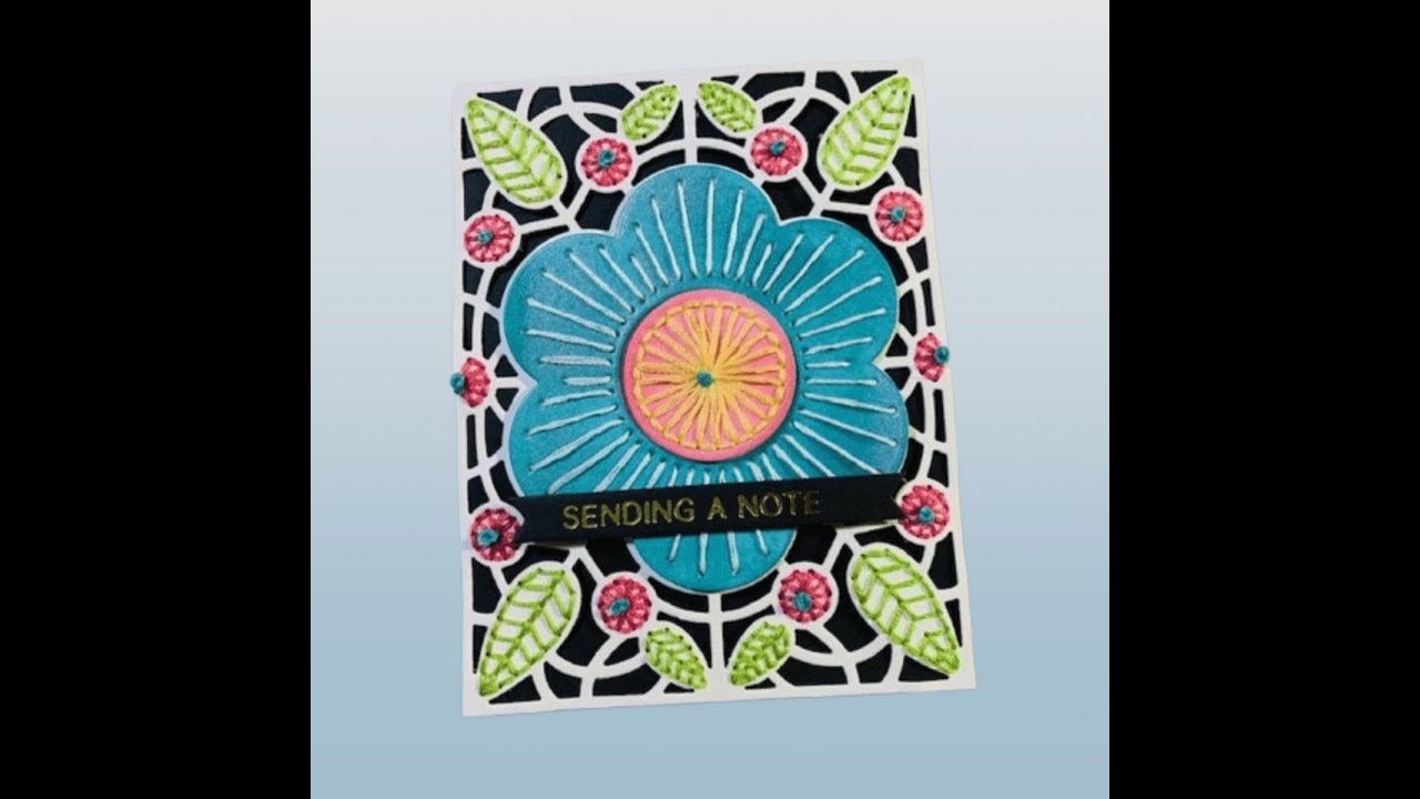 Spellbinders Stitched Die of the Month for February 2024