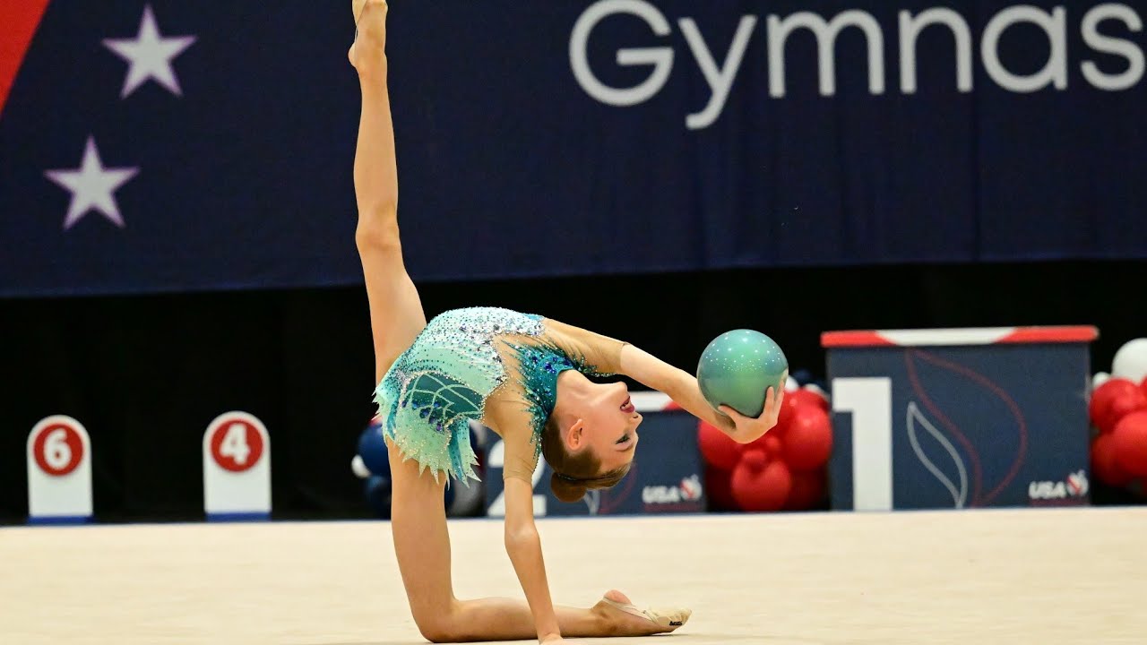 Ball routine. Level 8. DVP. Score 10.900