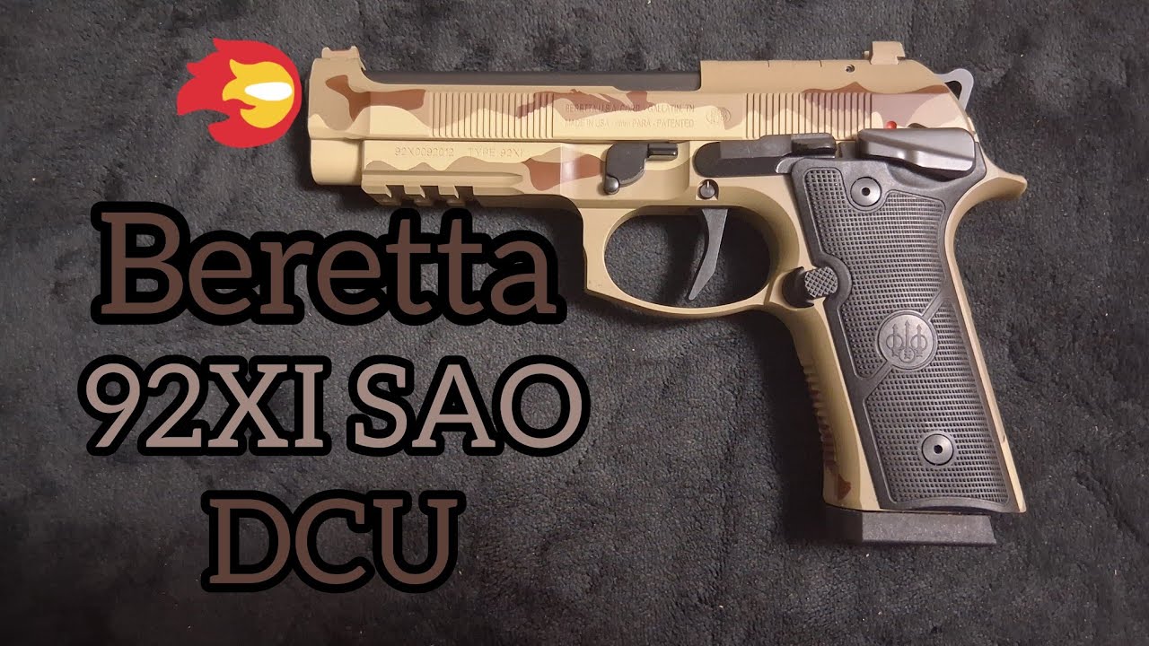 Beretta 92XI SAO DCU