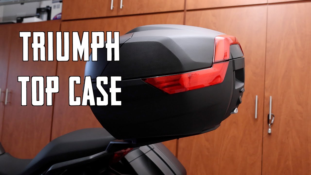 Установка верхнего кофра Triumph - Tiger Sport 660