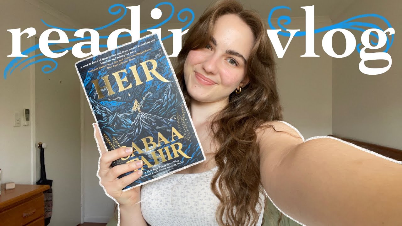 my most anticipated book 🌀👑⚔️ heir by sabaa tahir | spoiler free reading vlog
