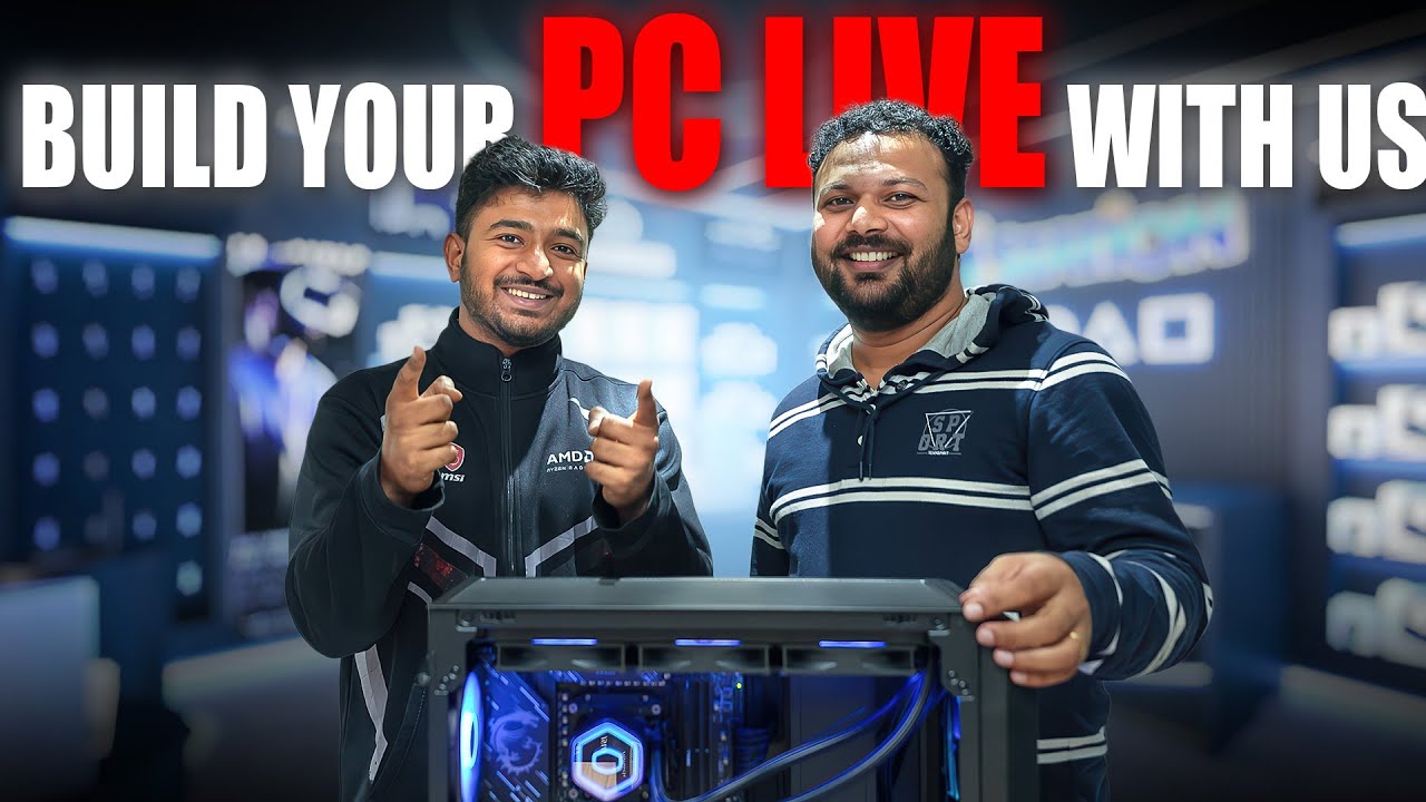 Build Your PC Live with Us 🔴 | Episode 1 | Customer Spotlight: Harris | Vishal Peripherals