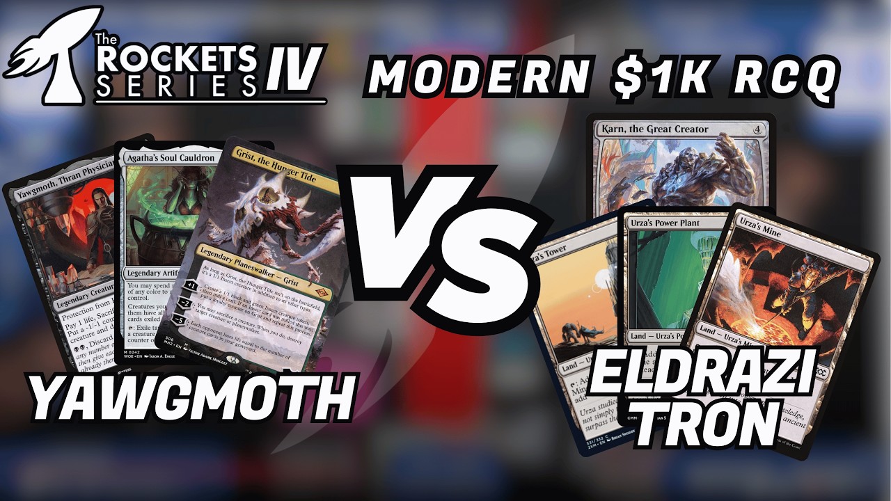 Yawgmoth vs Eldrazi Tron | Modern $1K RCQ | The Rockets Series IV