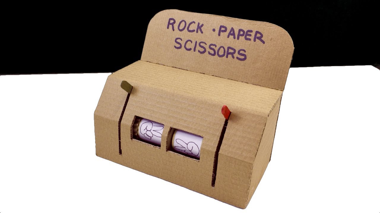 Rock Paper Scissors Слот-машина DIY-учебник
