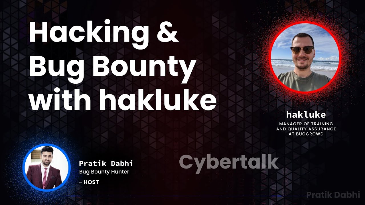 Cybertalk ep13 - @hakluke Talks About Creating Content, Bug Hunting, Pentest, Automation & Resources