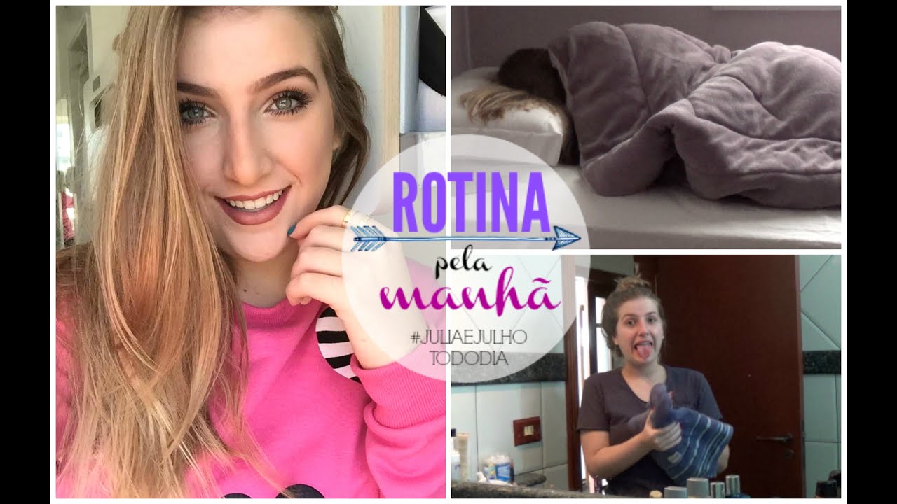 MINHA ROTINA MATINAL | #juliaejulhotododia 04