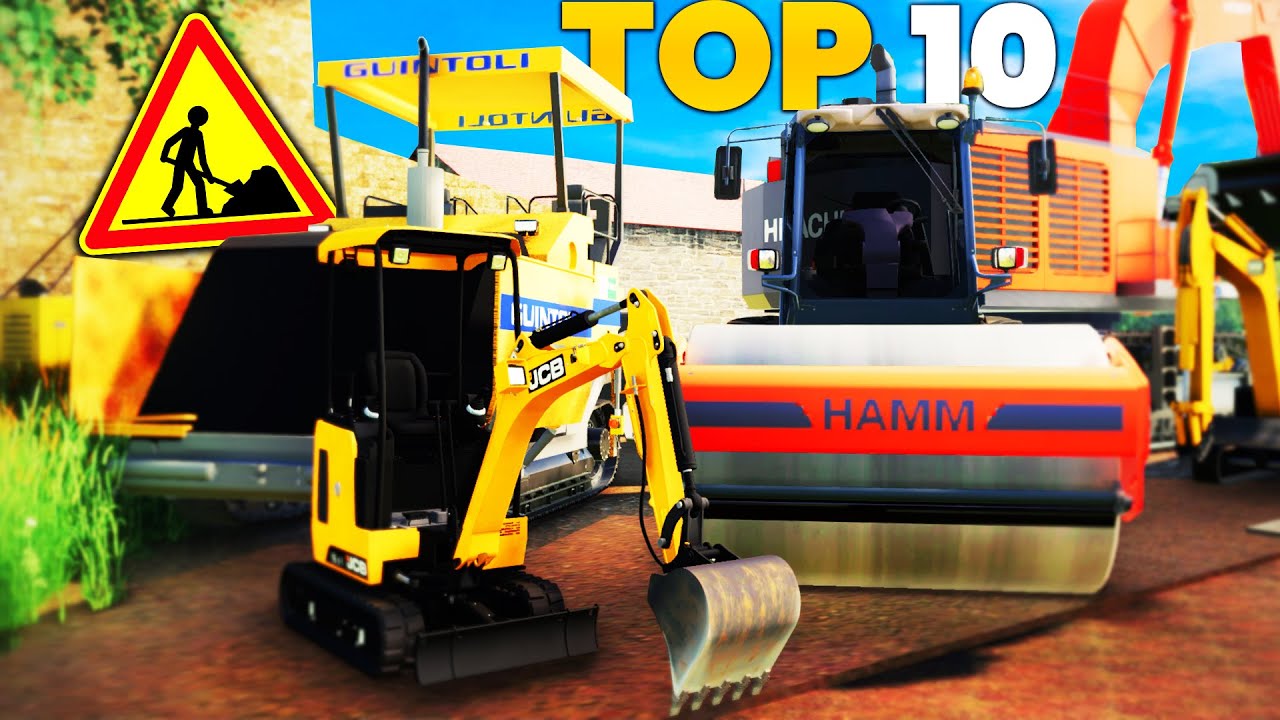 TOP 10 PUBLIC WORKS MODS | Farming Simulator 19