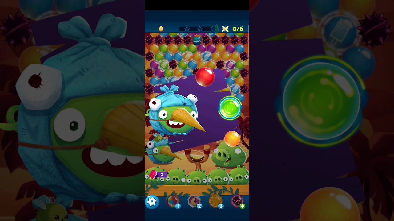 Angry bird pop (pig vs king pig)