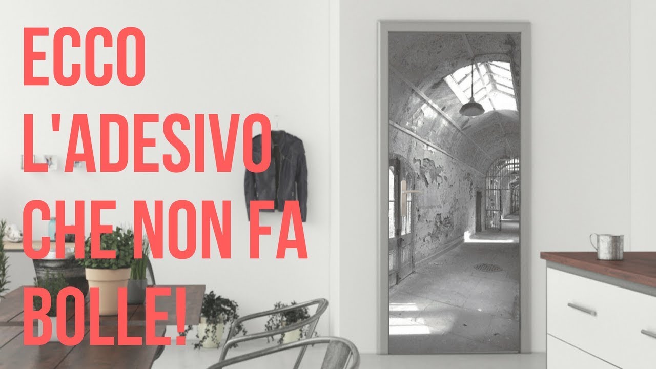 Cover: l'adesivo per porte ed armadi che non fa bolle!