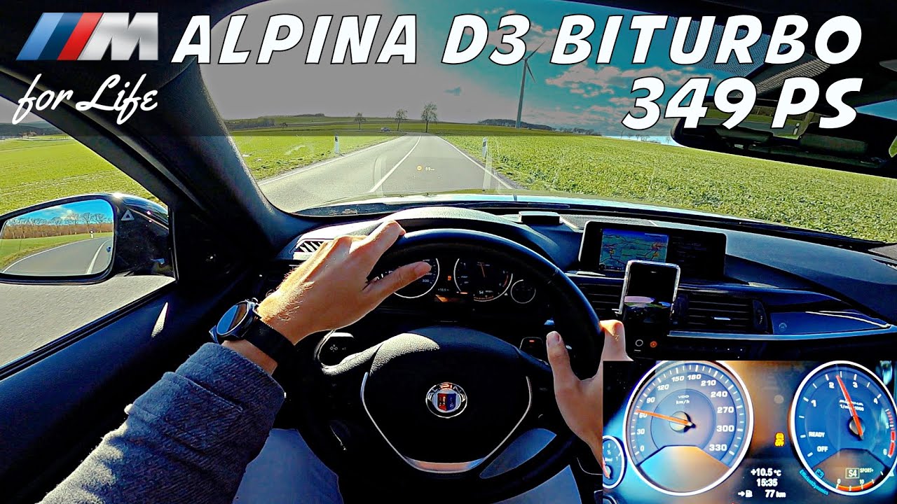 POV | Alpina D3 Biturbo | 349 PS | 0-100 | 100-200 | Review