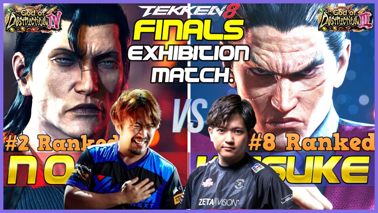 T8 ▰ KEISUKE (#8 Ranked Kazuya) Vs NOBI (#2 Ranked Dragunov) ▰ Tekken 8 FINAL Exhibition Match