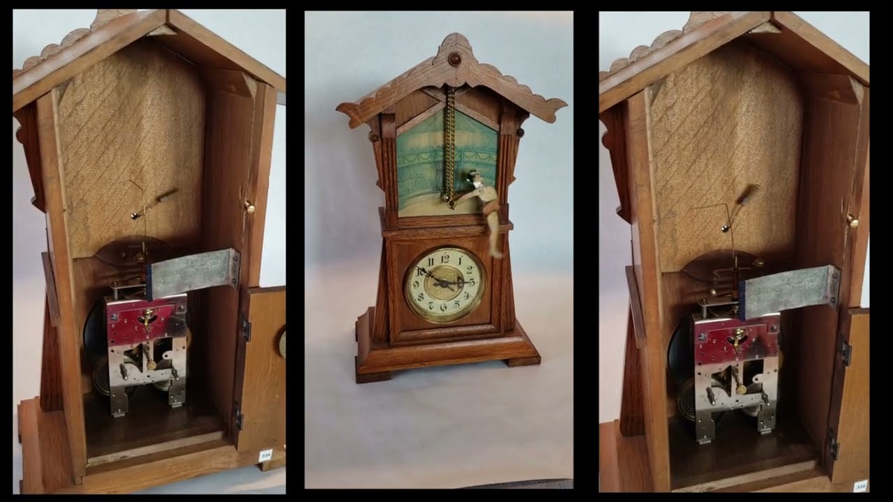 Der Turner von Junghans - Tischuhr um 1900